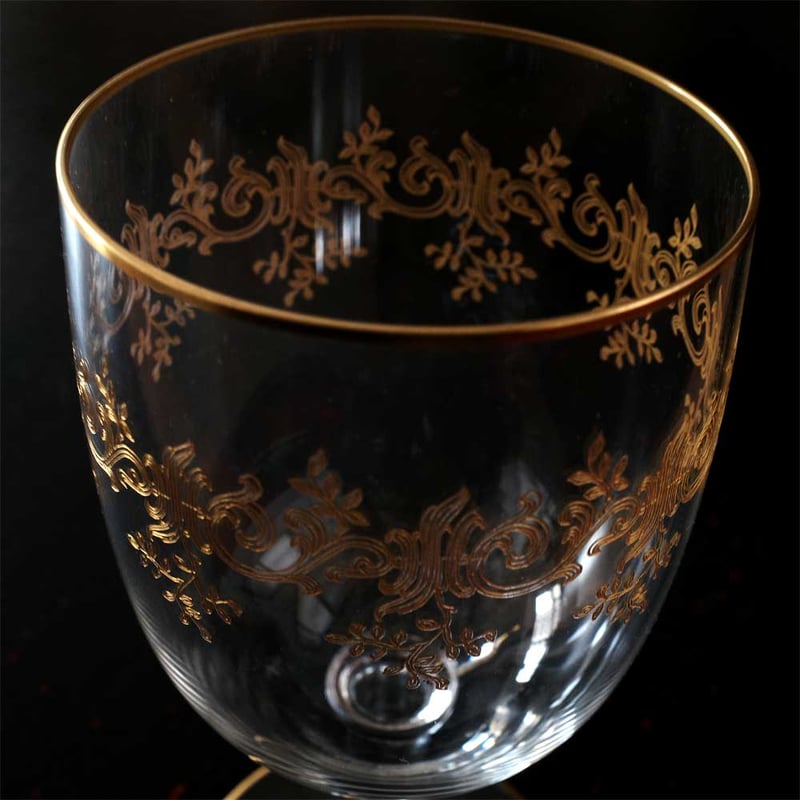 BACCARAT♡ バカラ　漆黒　金彩　ジャポニズム　シノワズリ　鳥紋　花瓶 BACCARAT♡ バカラ 漆黒 金彩 ジャポニズム シノワズリ 鳥紋 花瓶