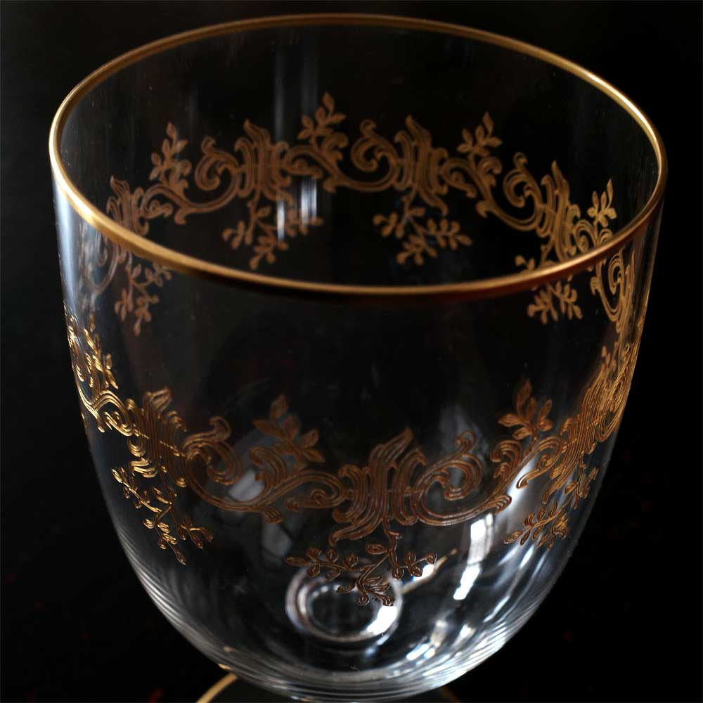 Baccarat（バカラ）レカミエ金彩ワイングラス | knot Online