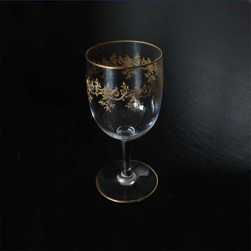 Baccarat バカラ グリーン 6客 ワイングラス グラス 食器 アンティーク バカラ製 淡緑色の優雅なワイングラス 1933年モデル