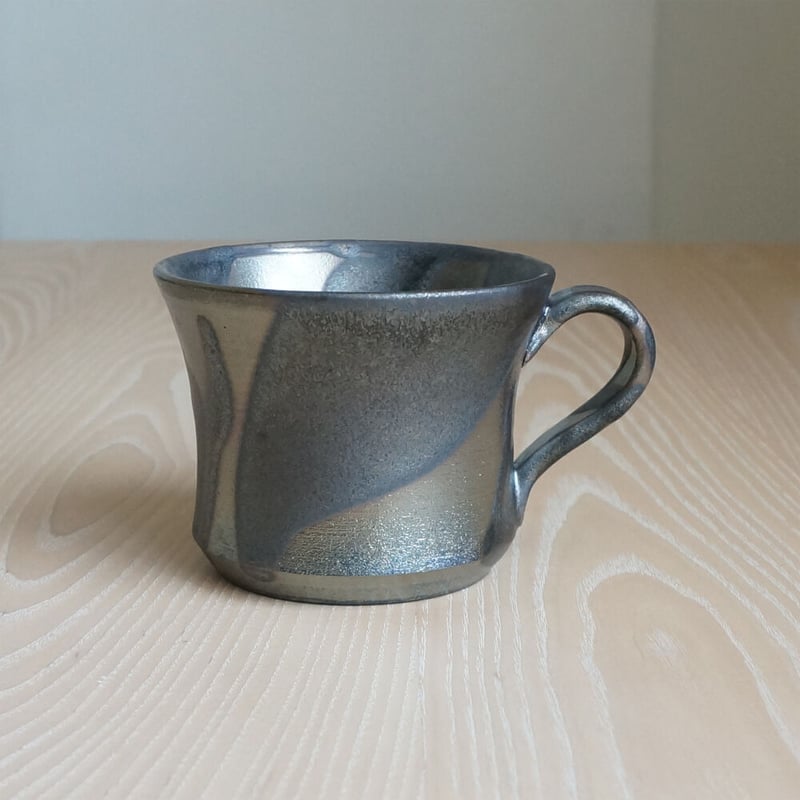 木村 年克 黒流銀彩 マグカップ | knot Online