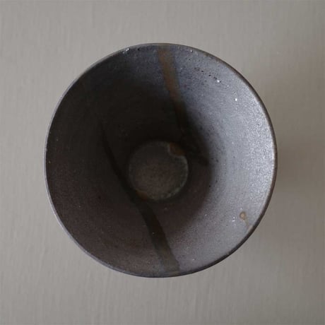 かねと窯　清水 圭一　麺鉢/炭化（小）
