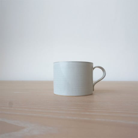 TAKUNOBU コーヒーカップ/チタン結晶釉（白）