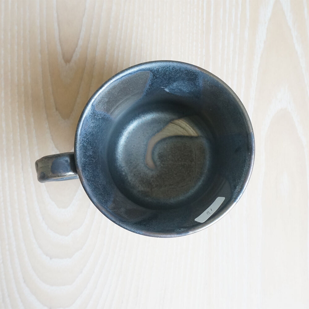 木村 年克 黒流銀彩 マグカップ | knot Online