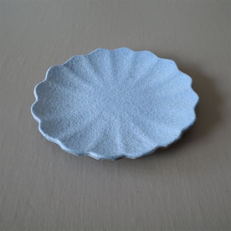 かねと窯　清水 圭一　花小皿（空）
