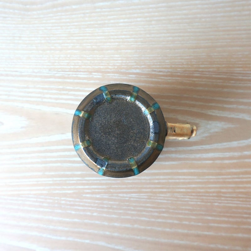 加藤 輝雄 マグカップベルト付 type-SL（マンガン釉/縦縞） | knot Online