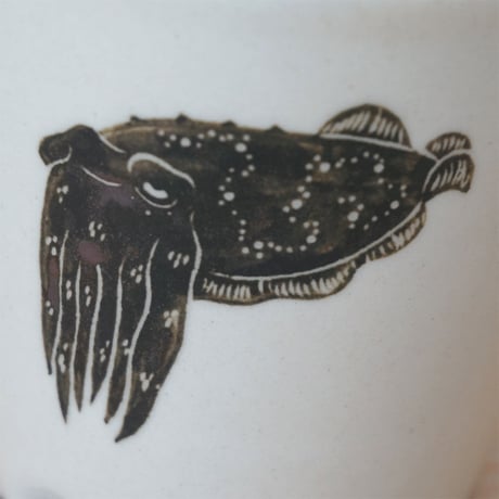 TAKUNOBU 粉引蕎麦猪口　コブシメ