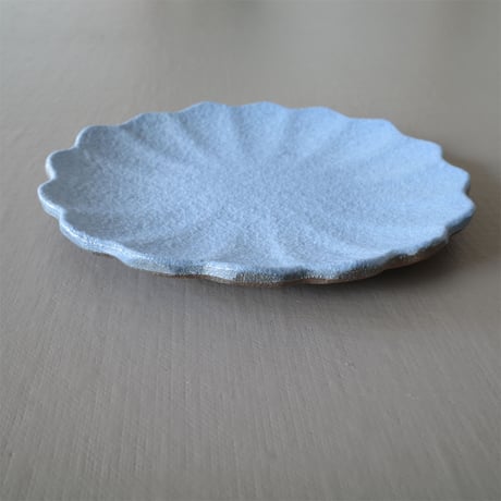 かねと窯　清水 圭一　花小皿（空）