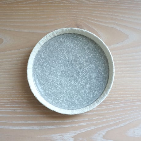 新納虫太郎　Somekan Plate 皿2（墨）