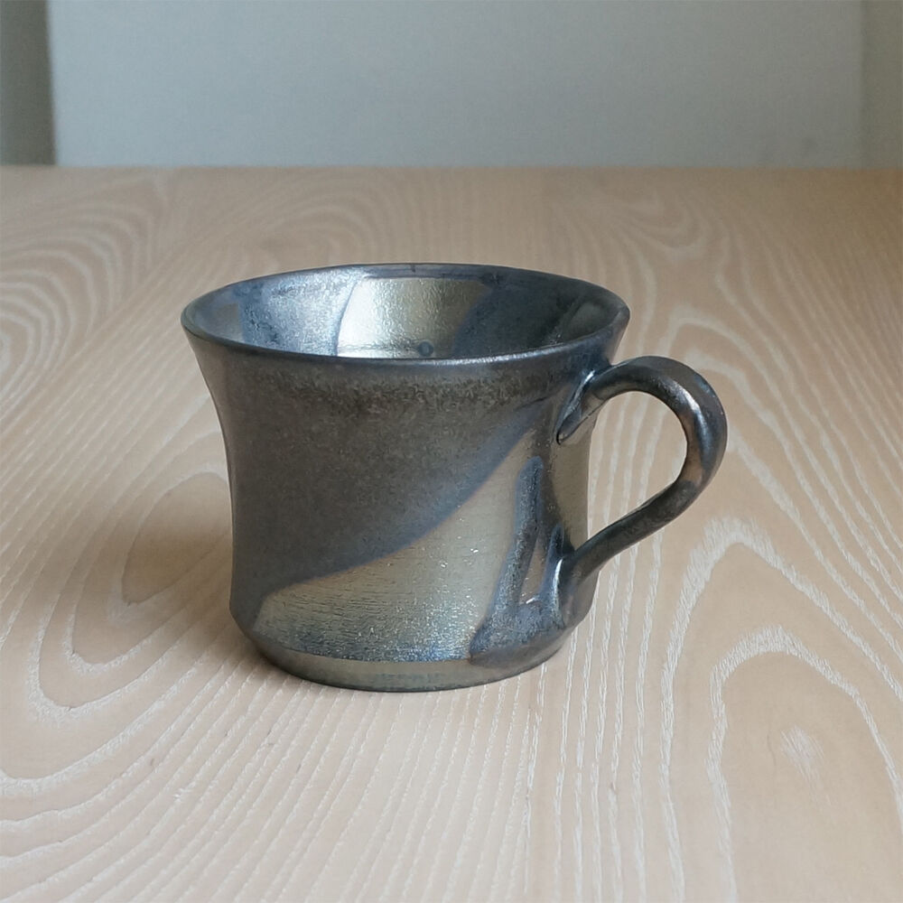 木村 年克 黒流銀彩 マグカップ | knot Online