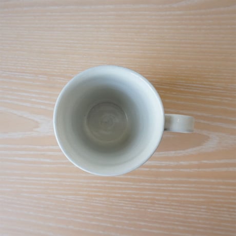 TAKUNOBU 粉引コーヒーカップ　タツノオトシゴ
