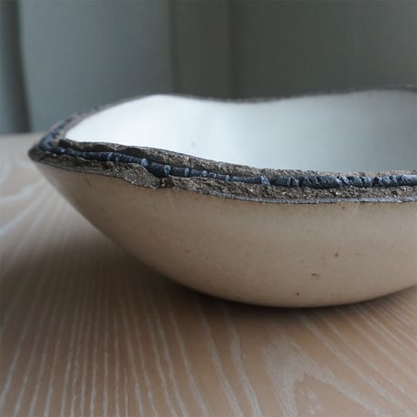 櫻井靖泰　Jag bowl（9寸）土灰