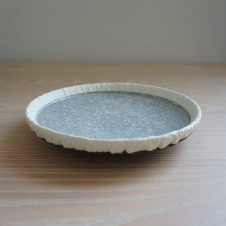 新納虫太郎　Somekan Plate 皿2（墨）