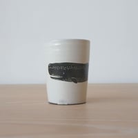 TAKUNOBU 粉引フリーカップ　マッコウクジラ