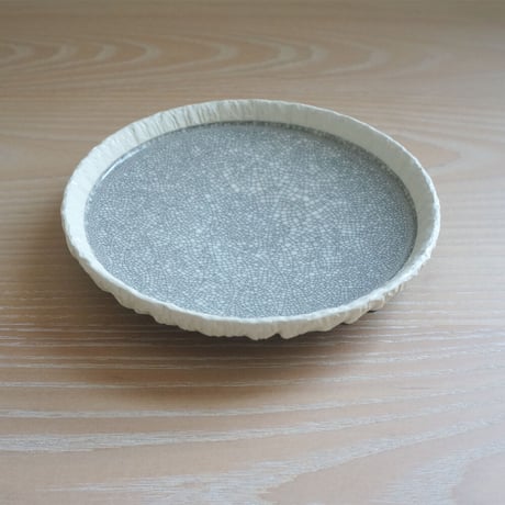 新納虫太郎　Somekan Plate 皿2（墨）