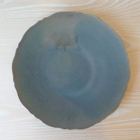 清水焼　KIWAKOTO DISH 土 BOTAN（L）