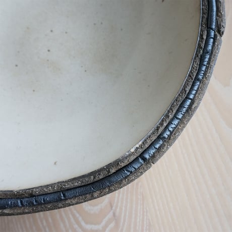 櫻井靖泰　Jag bowl（尺）土灰