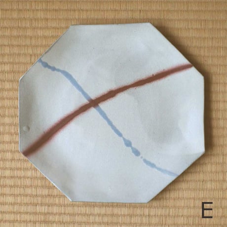 かねと窯　清水 圭一　オクタゴンプレート