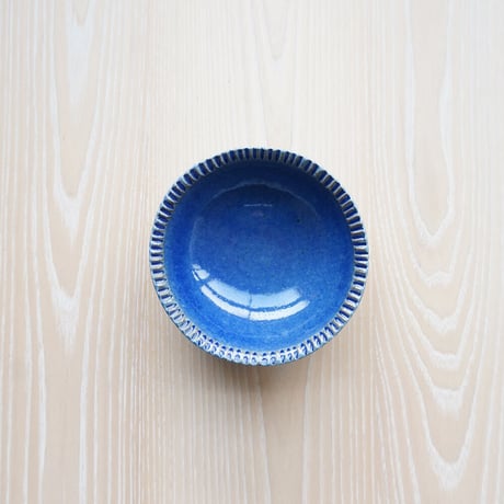 櫻井靖泰　小鉢（青）