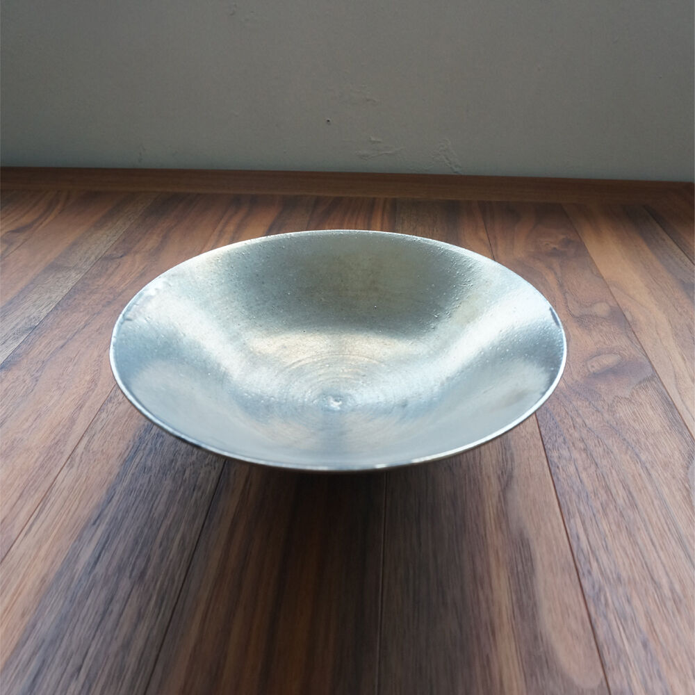 木村 年克 銀化鉄釉 7寸鉢 | knot Online