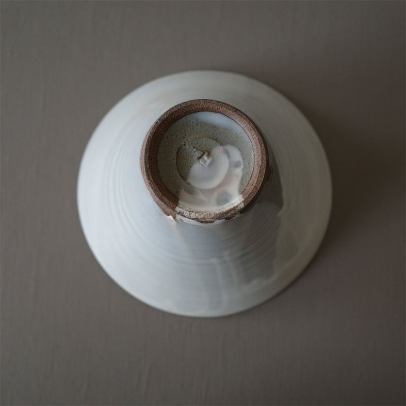 かねと窯 清水 圭一 麺鉢 白 | knot Online