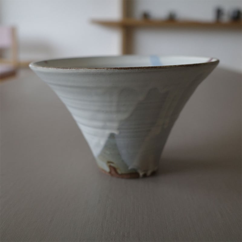 かねと窯 清水 圭一 麺鉢 白 | knot Online