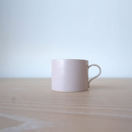 TAKUNOBU コーヒーカップ/チタン結晶釉（ピンク）