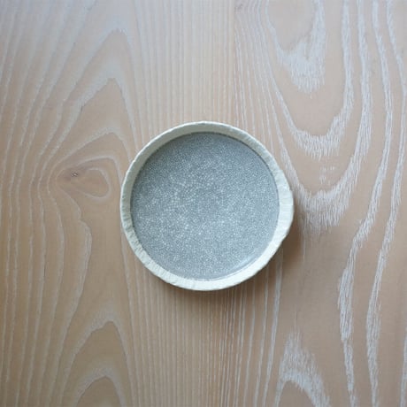 新納虫太郎　Somekan Plate 皿2（墨）