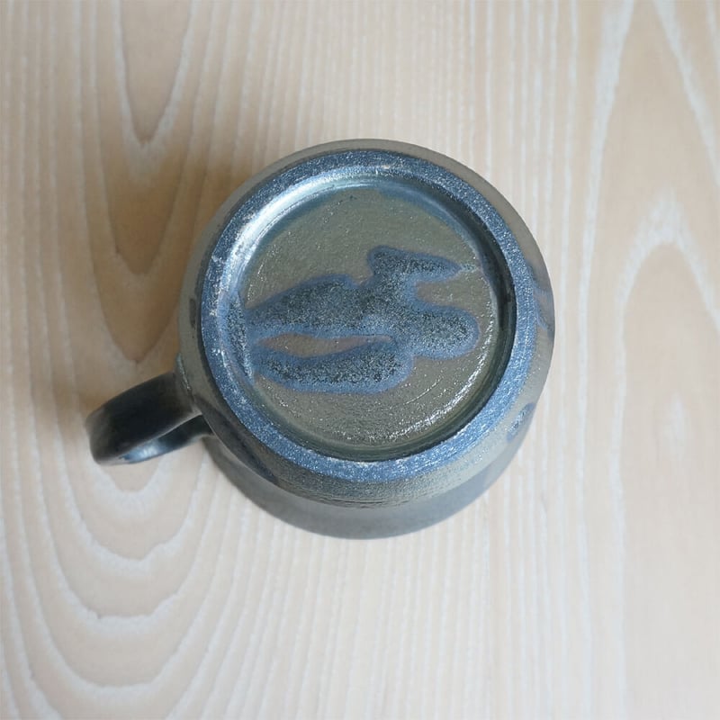 木村 年克 黒流銀彩 マグカップ | knot Online