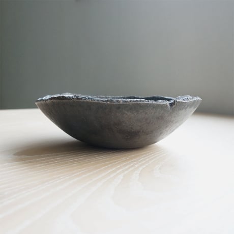 櫻井靖泰　Jag bowl（5寸）黒釉
