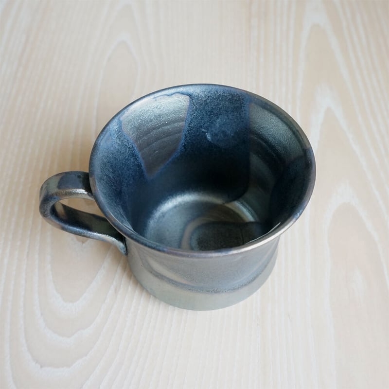 木村 年克 黒流銀彩 マグカップ | knot Online