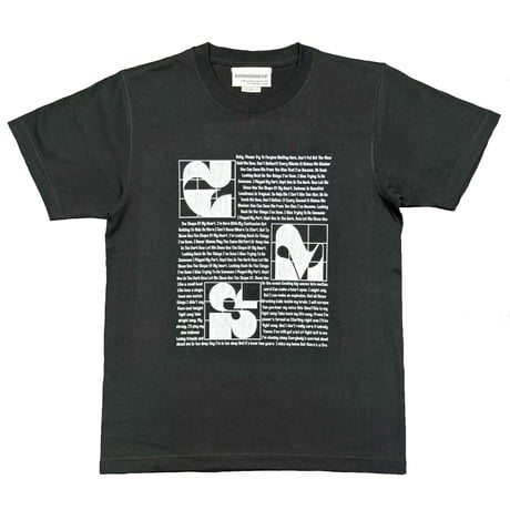 square logo Tshirt  (black)