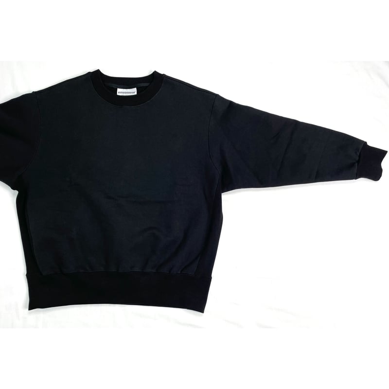 logo sweat shirt (black) | emooooose