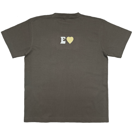 E♡ Tshirt  (hazy black)