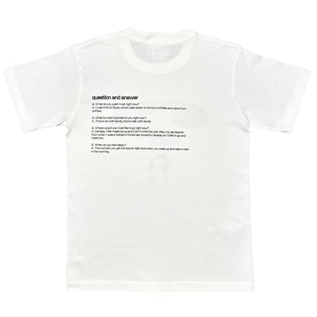 hatena Tshirt  (white)