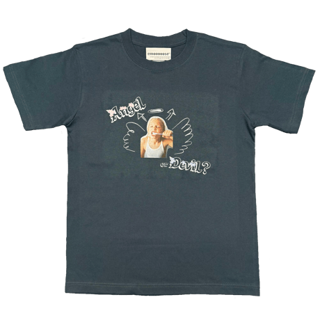 a or d Tshirt  (slate gray)