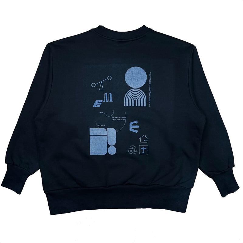 objet sweat shirt (black) | emooooose