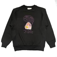 how feel sweat shirt (black)