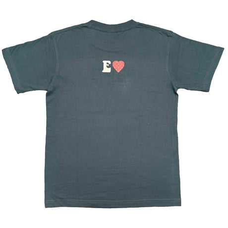 E♡ Tshirt  (slate gray)