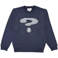 hatena sweat shirt (navy)