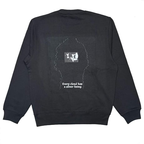 proverb sweat shirt (black)