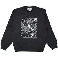 AtoZ sweat shirt (black)