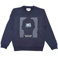 proverb sweat shirt (navy)