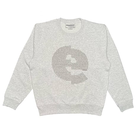 emark sweat shirt (silver gray)