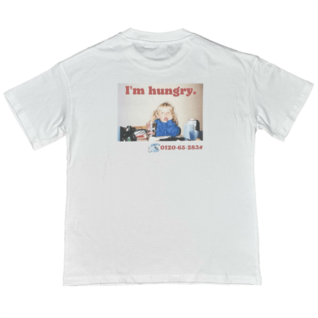 hungry! Tshirt  (white)