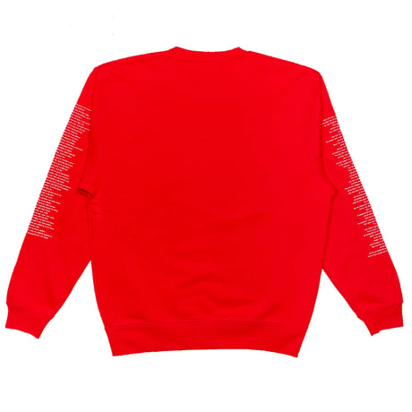 folk tales sweat shirt (red)