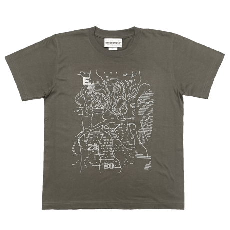 3028 Tshirt  (hazy black)