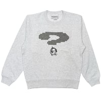 hatena sweat shirt (silver gray)