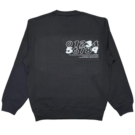 AtoZ sweat shirt (black)