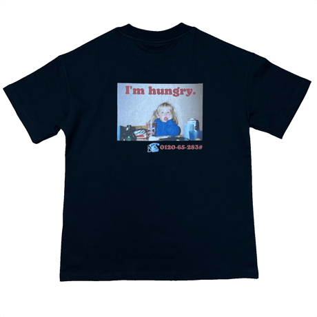 hungry! Tshirt  (black)