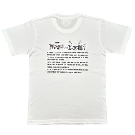 a or d Tshirt (white)